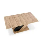 FOLDING TABLE BRANDON 160 - 200/90 CM WOTAN OAK / BLACK order